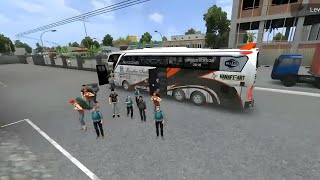 Rosalia Indah Bus Game Delivers Passengers to Malang City I Bus Simulator Indonesia screenshot 3