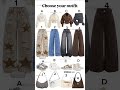 Choose your outfit #trending #ootd #preppy #viral #foryou #outfitideas #viralshort #fyp #fypシ゚viral