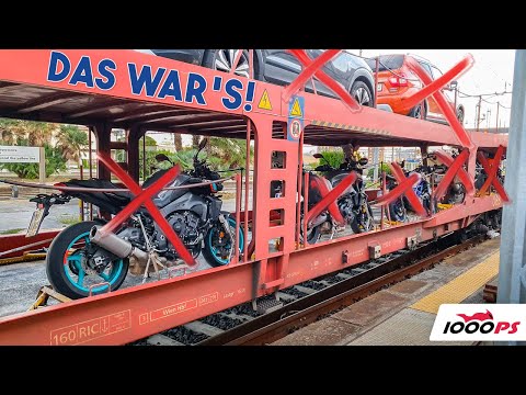 Autoreisezug ÖBB eingestellt! Wie gehts jetzt mit dem Motorrad nach Italien? Alternativen im Video!