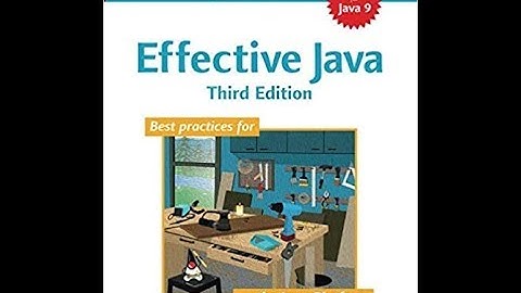 Effective java - chapter 2 - Items 2, 3  (Arabic | بالعربي)