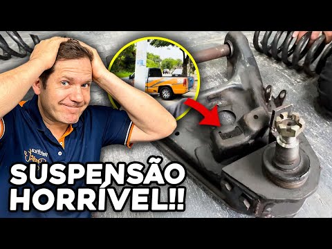 FINALMENTE VAMOS CONSERTAR A C@G@D#$ QUE FIZERAM NA SUSPENSÃO DA SILVERADO BITURBO!! ????