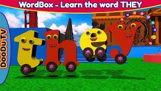 Learn Sight Word THEY | Learning Video For Kids | DooDu TV WordBox