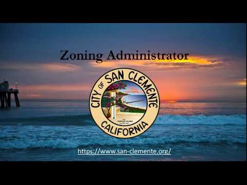 Special Zoning Administrator Meeting May 24, 2022