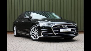 2018/18 Audi A8 3.0 TFSI V6 55 Tiptronic quattro - £9,000 of options inc Sound & Comfort package