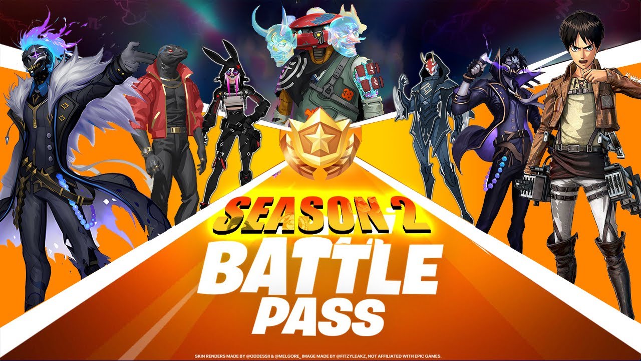 ⁣Fortnite Kapitel 4 Season 2 Battle Pass & Thema