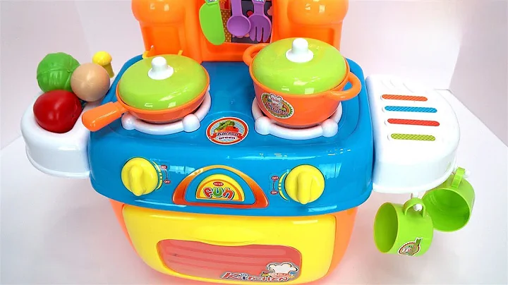 | Learn Food Names and Colors with a Toy Kitchen and Paw Patrol Ice Cream!