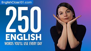 250 English Words You