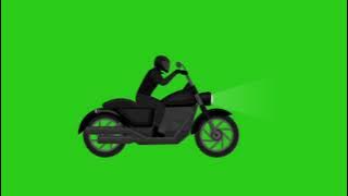 GREEN SCREEN NAIK MOTOR || Laju | No Copyright