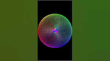 This hypnotic rainbow web is so satisfying to watch get woven 🕸️ #30