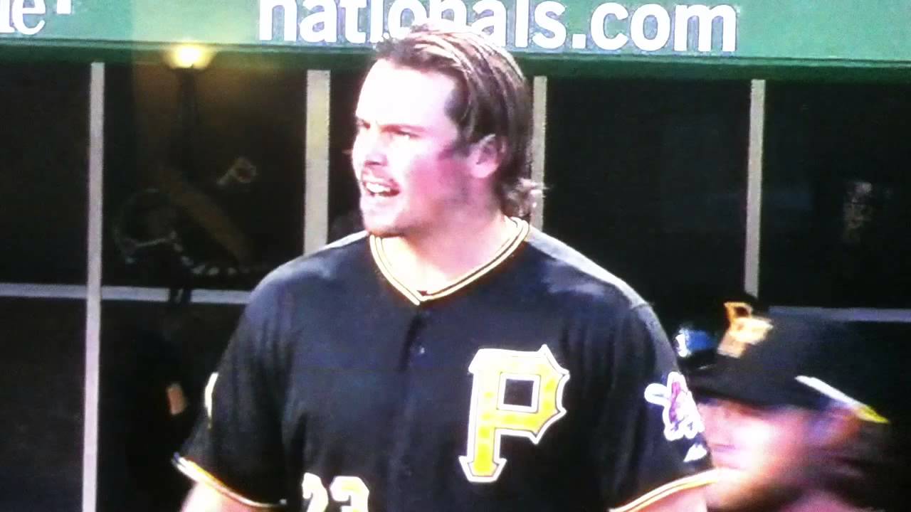 ROOT Sports shows a replay of Pittsburgh Pirates Travis Snyder dropping the F bomb YouTube