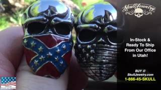 Rebel Flag Ring