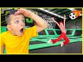 Trampoline Park And Fun Adventure With Friends Dodgeball At Indoor Trampoline Park For Kids 