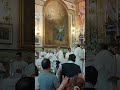 Todos los Padres reunidos en honor a San Felipe Neri