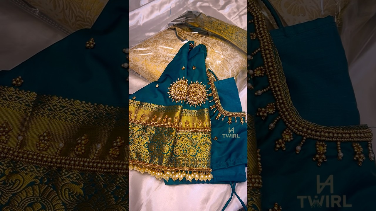 Aariwork #8 # aariworkblouse #aari #handembroidery #fashion #aariembroidery #trendingblouse #wedding