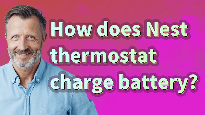 How does Nest thermostat charge battery?