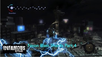 inFamous Neon Collectibles Blast Shards Part 4