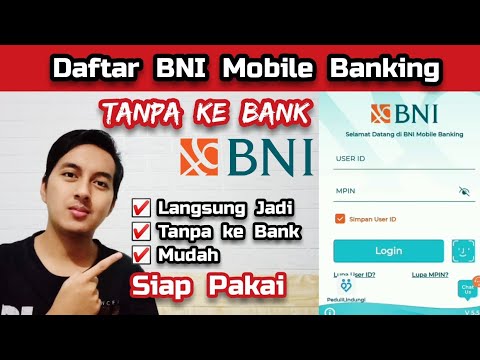Cara Daftar Internet Banking (BNI Mobile Banking) di HP Tanpa ke Bank TERBARU 2022