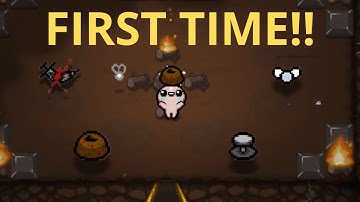 MY FIRST TIME THE BINDING OF ISAAC WAS INSANE!