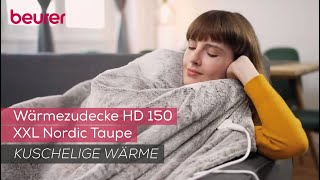 Heizdecke für wohlig warme Momente | Beurer HD 150 XXL Nordic Taupe