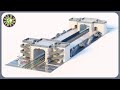 HUGE (17000+ bricks) Custom LEGO City Train Station MOC Speed Build Animation