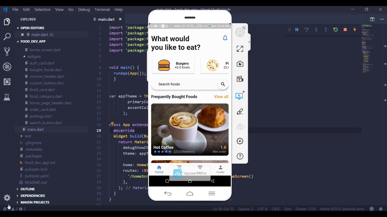 Let's Build An App In Flutter - Food Delivery App