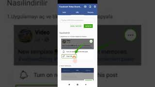 Facebook için Video İndirmek nasıl yapılır