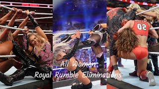 All Women’s Royal Rumble Eliminations