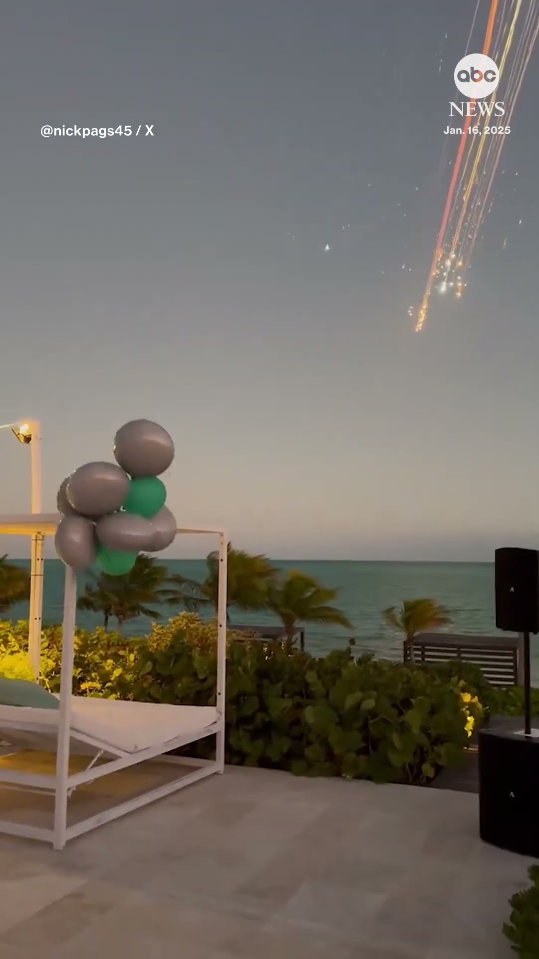 Debris fromSpaceX’s Starship spotted over Turks and Caicos