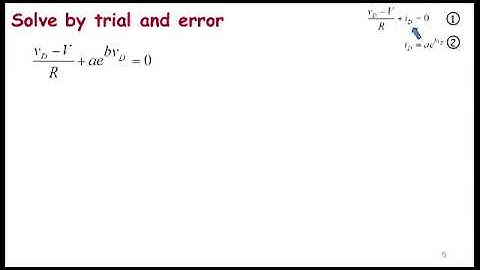 Analytical Method For Non Linear Circuits || Part-3 || Fundamentals of Electrical Circuits