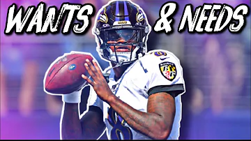 Lamar Jackson NFL Mix - “Wants And Needs” feat. Drake & Lil Baby | ᴴᴰ