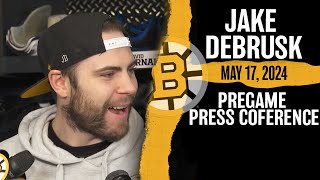 Jake DeBrusk Wants Bruins Fans To Get Loud Game 6 vs. Panthers