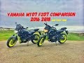 Yamaha MT07 FZ07 2016 2018 Comparison And First Ride