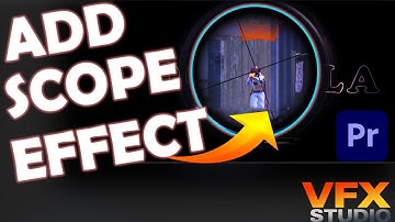 How To Add Scope Effect in PUBG Mobile Montage | Premiere Pro Tutorial | Scope Typography | Hindi