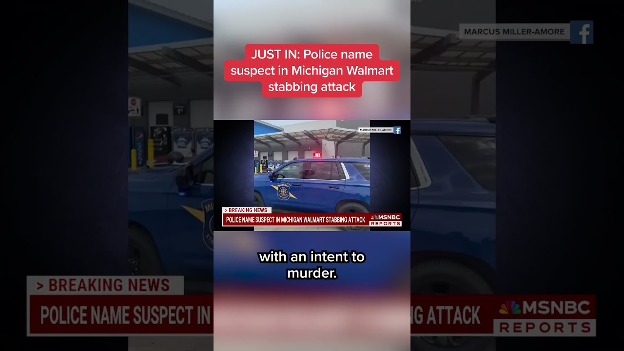 Police Name Suspect In Michigan Walmart Stabbing Attack
