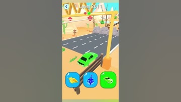 Shape shifting2 game level #2611     hyper casual game #shapeshifting  #gameplay #gaming #shortvideo