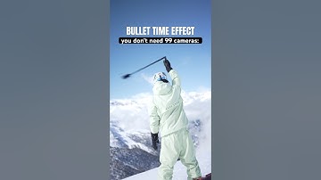 Bullet time effect with @insta360 X4 #insta360 #snowboarding #bullettime