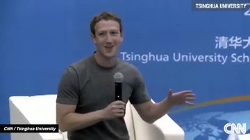 Zuckerberg surprises Beijing college students by speaking Mandarin