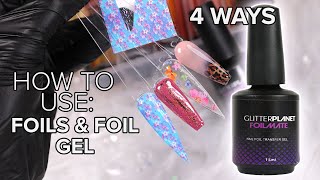 Episode 10 | How to Apply Foil Gel and Nail Transfer Foils  4 WAYS