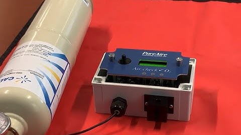 PureAire Monitoring Systems: Using Span Gas to Test the Functionality of the Oxygen Monitor