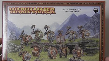 New Dwarf Ironbreakers / Irondrakes Unboxing (World First)