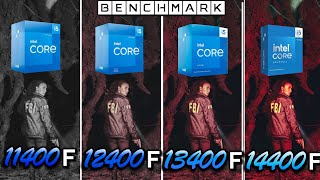 Intel i5 11400F vs 12400F vs 13400F vs 14400F / Test / 1080p - 1440p / RTX 4090