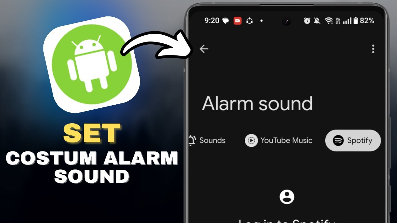 How To Set Custom Alarm Sound On Android in SECONDS! - YouTube