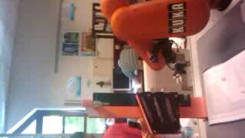 Kuka (robot arm) bored him to death