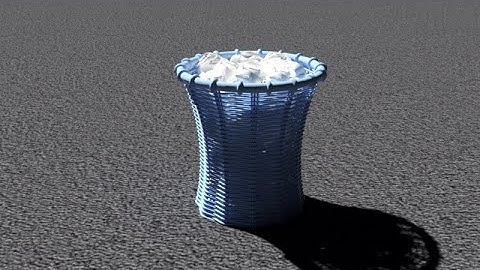 how to model a dustbin in 3ds Max | tutorial