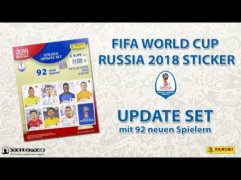 Panini World Cup 2018 Update Set 96 Stickers