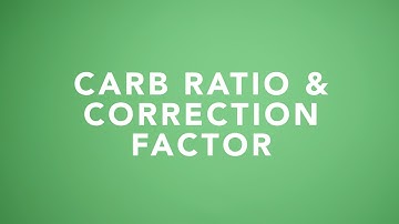Calculating Carb Ratio & Correction Factor for Diabetes Insulin