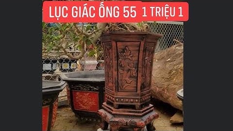 Khuôn chậu lục giác ống 55 + chân giá 1 triệu 7 (bao ship toàn quốc)