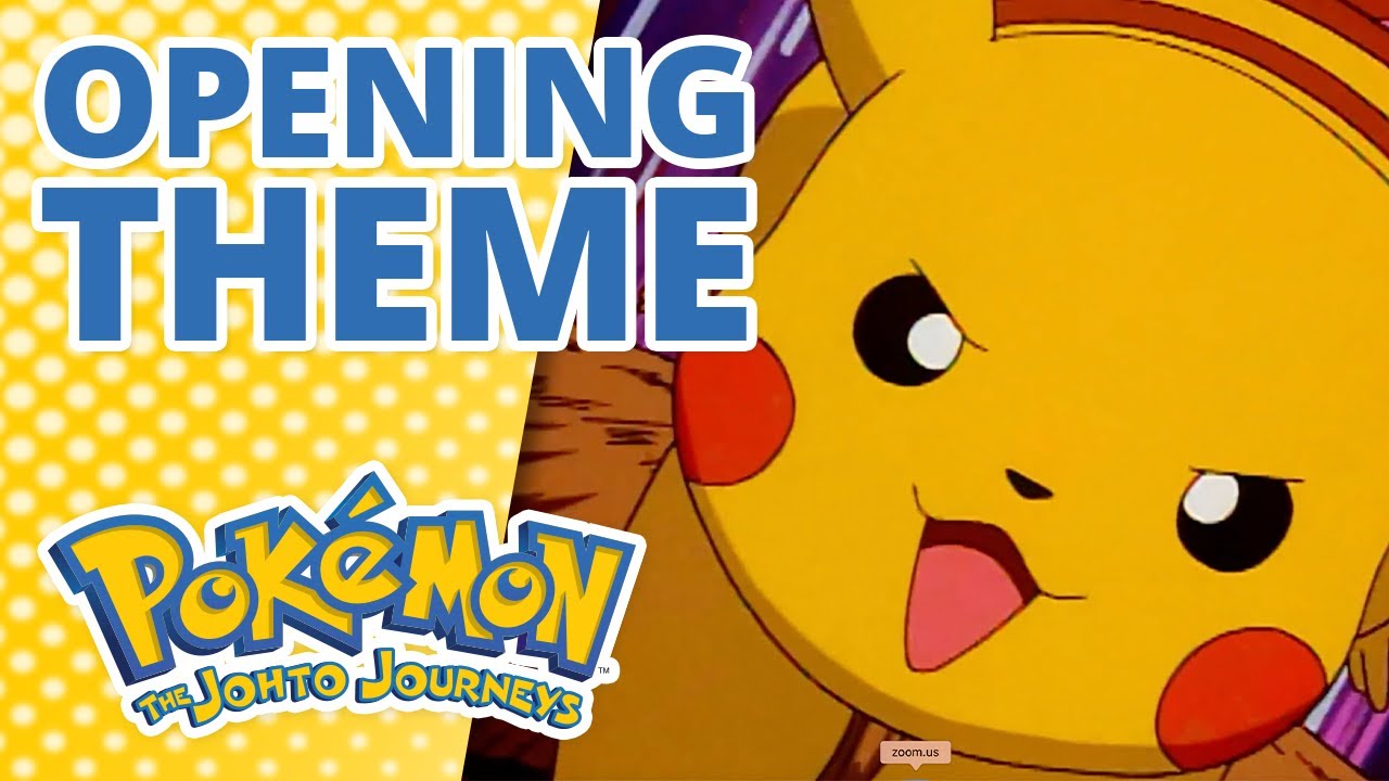 pokemon the johto journeys opening