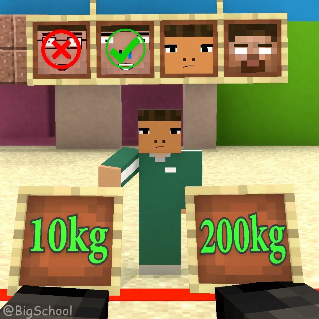 Left or Right? Herobrine and Friends Play Squid Game ??
