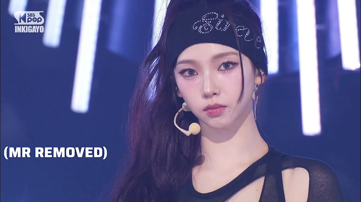 (MR REMOVED) aespa (에스파) – Whiplash @인기가요 inkigayo 20241027 #aespa #whiplash #kpop #video